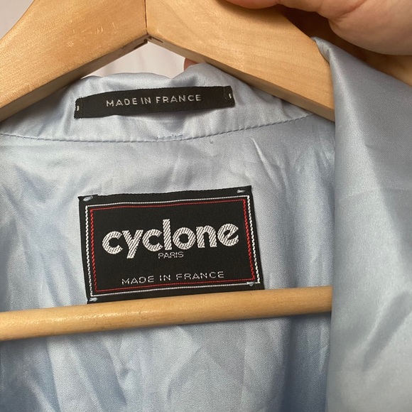 Bally blue French rain jacket trench coat vintage - Picture 14 of 16